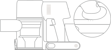 LED-batterijstatusindicator
