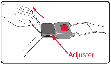Compatibele autogordels - Heupgordel - Stap 5