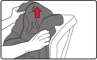 Zitbekleding - De bekleding verwijderen - Stap 12
