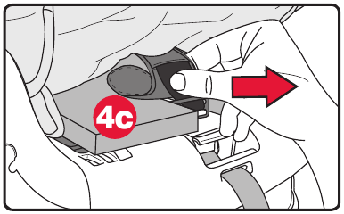 Zitbekleding - De bekleding verwijderen - Stap 5