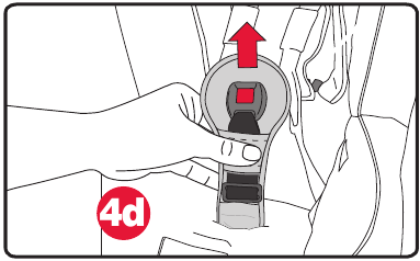 Zitbekleding - De bekleding verwijderen - Stap 6