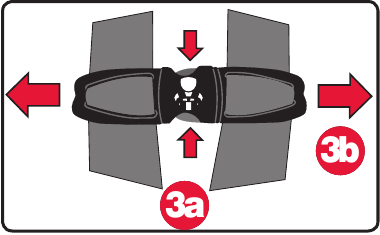Uw kind vastzetten - Stap 3
