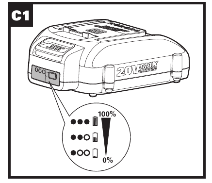 De batterijconditie controleren (voor WG801)