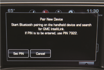 Bluetooth-systeem - Een telefoon koppelen