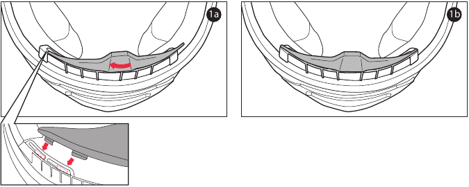 Ademdeflector installeren