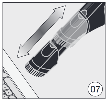 Bediening - Stap 1