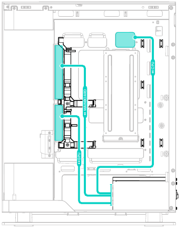 KABELROUTING - PSU-KABELBEHEER
