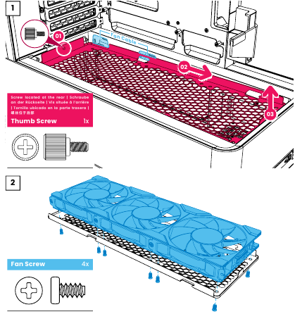 ONDERSTE VENTILATOREN INSTALLEREN