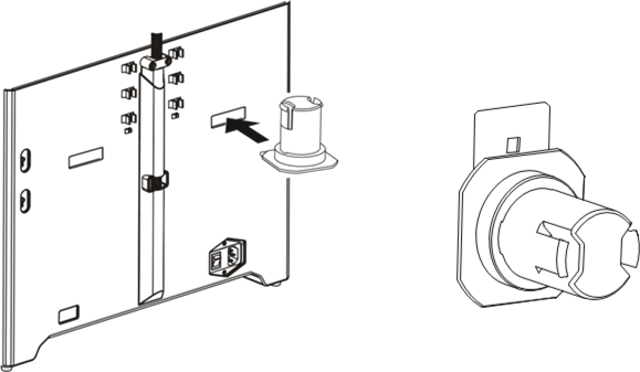 Filamentgeleidingsbuis en filament installeren - Stap 1