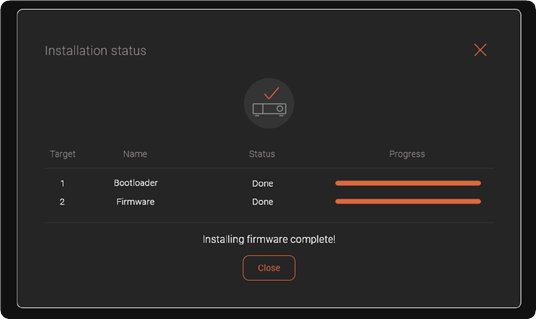 FIRMWARE-UPDATE - Stap 3