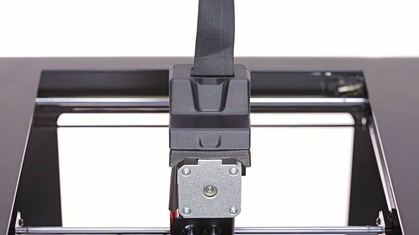 De extruder kabel loskoppelen