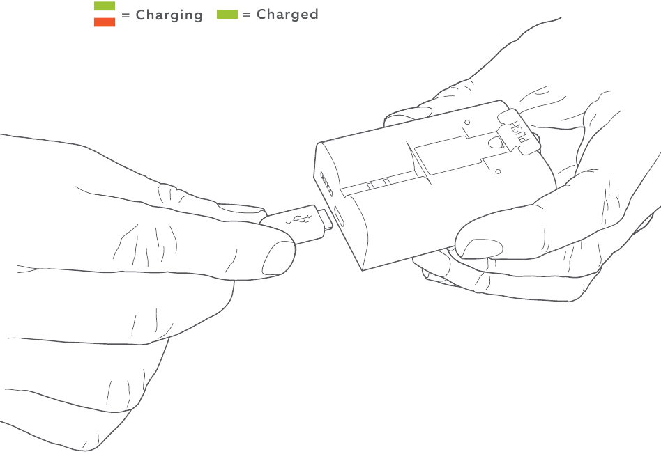 De meegeleverde batterij opladen - De batterij aansluiten