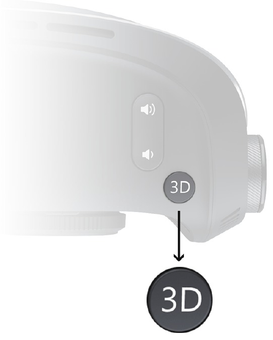 2D/3D-modus schakelen
