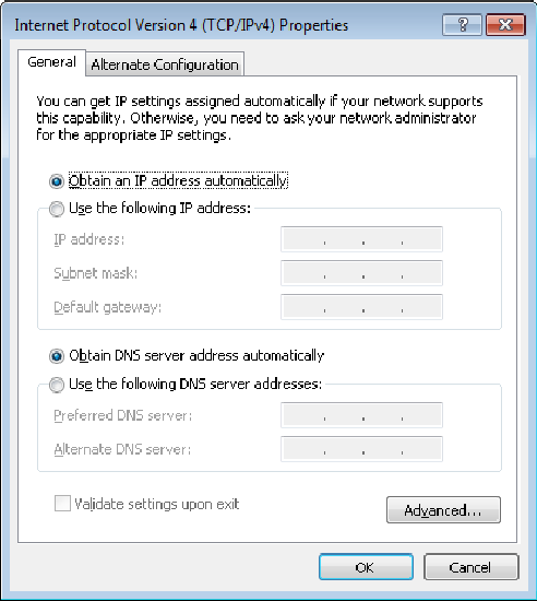 Automatisch een IP-adres verkrijgen (OS Windows 7) - Stap 2