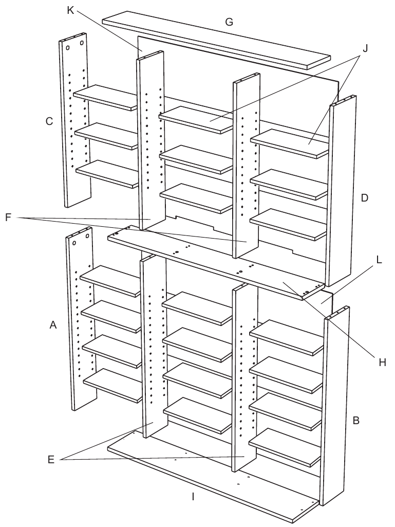 Montageoverzicht - STAP 1