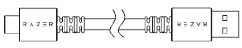 Type C-naar-Type A-kabel