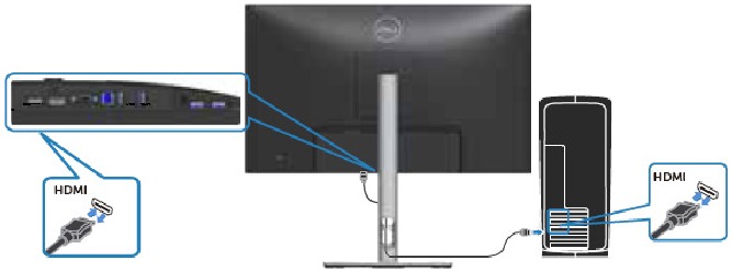 De voedings-/connectiviteitskabel aansluiten/loskoppelen - Stap 4