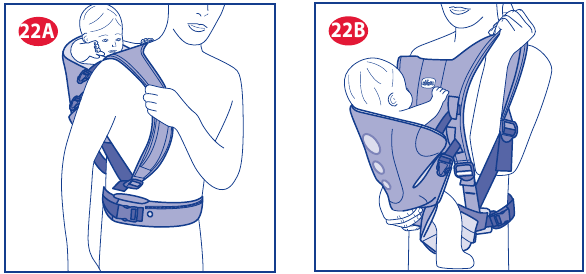 DE BABYDRAGER VERWIJDEREN - Stap 1