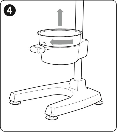 De onderdelen van de sapcentrifuge reinigen