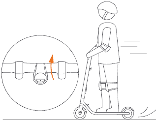 Leren rijden - Een scherpe remming maken