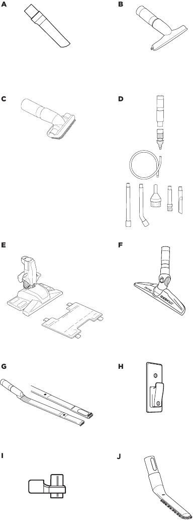 BESCHIKBARE ACCESSOIRES
