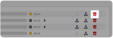 Audiotrack verwijderen