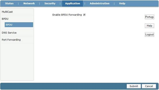 BPDU-forwarding