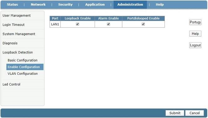 Enable Configuration