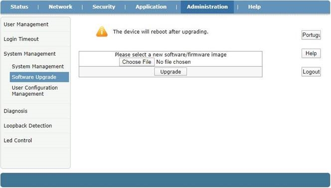 Software-upgrade