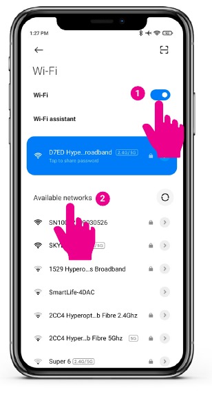 Wi-Fi-laadpunt