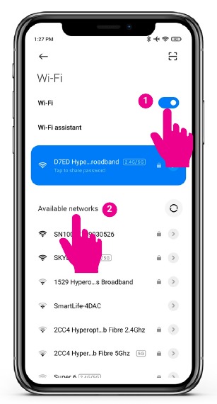 Laadpunt Wi-Fi