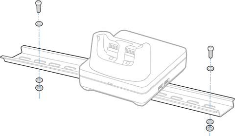 De Display Dock monteren