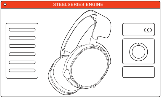 Gamingheadset - STEELSERIES ENGINE