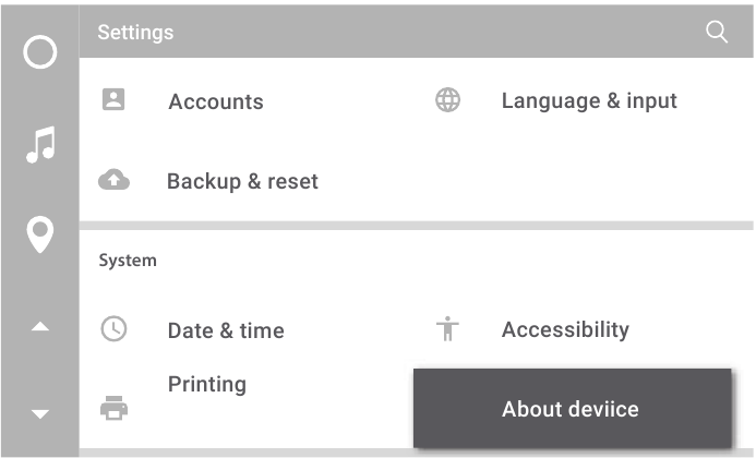 DE OTA SOFTWARE-UPDATES INSTALLEREN - Stap 1