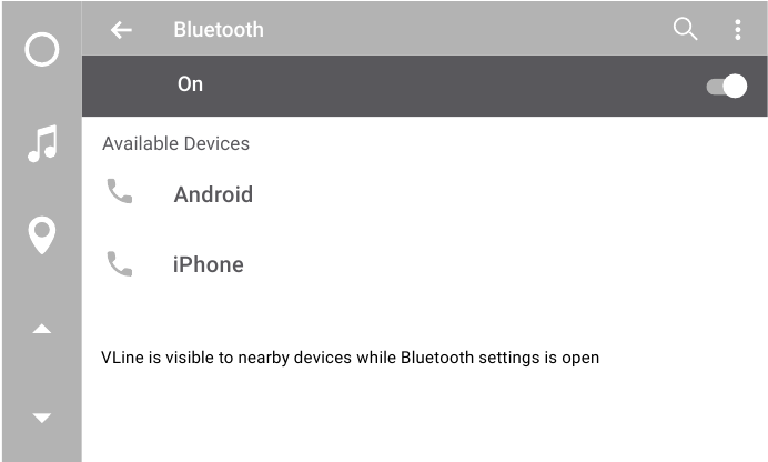 A2DP Bluetooth-muziekstreaming instellen - Stap 2