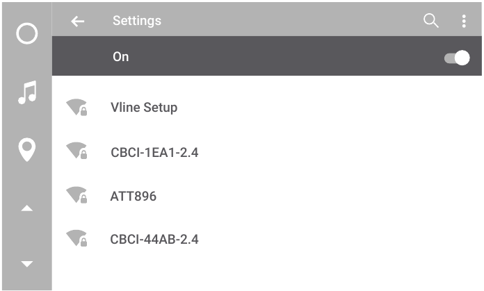Wifi instellen - Stap 3