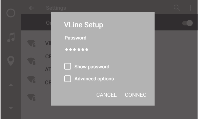 Wifi instellen - Stap 4