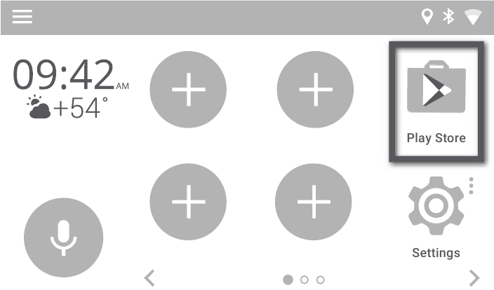 Aanmelden bij een Google-account - Stap 1