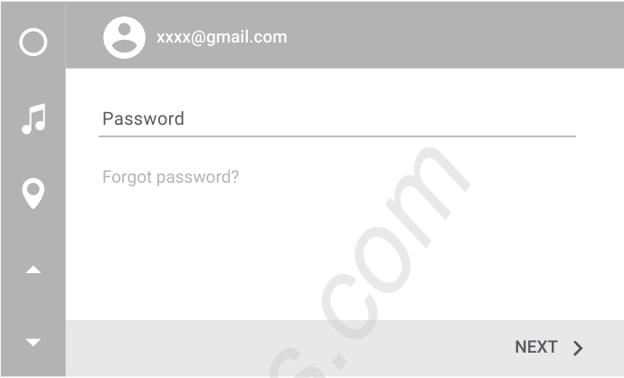 Aanmelden bij een Google-account - Stap 3