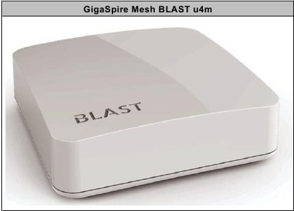 Calix GigaSpire Mesh BLAST u4m