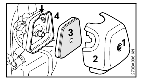 Luchtfilterbehuizing