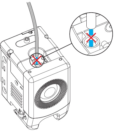 Filament vervangen - Stap 2