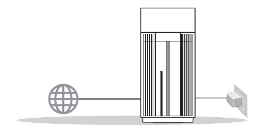 Installatie met &eacute;&eacute;n router
