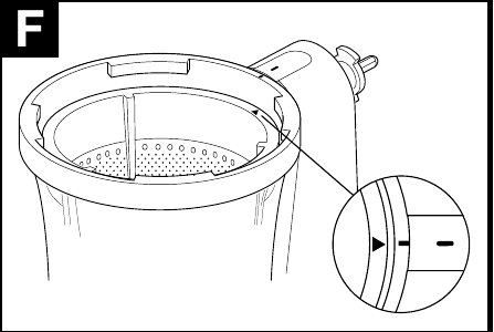 Uw juicer monteren - Stap 4