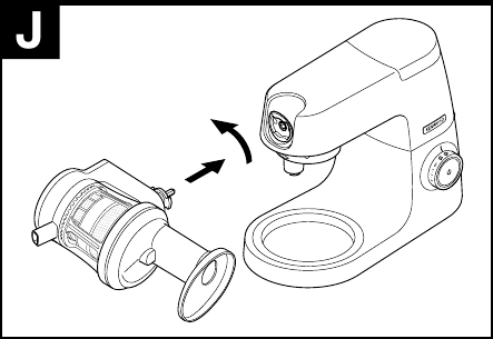Uw juicer gebruiken - Stap 2