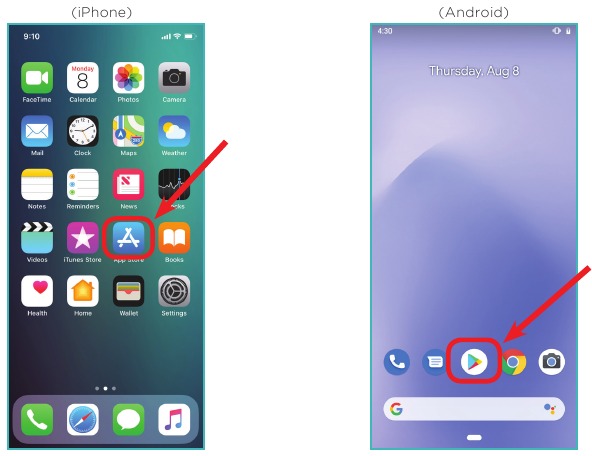 DE FITBIT MOBIELE APP DOWNLOADEN - Stap 1