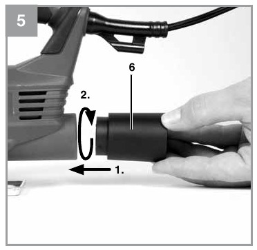 Adapter voor stofafzuigsysteem 