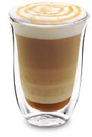 Een smakelijke variatie op latte macchiato met de toevoeging van karamelsiroop Ingredi&euml;nten.
