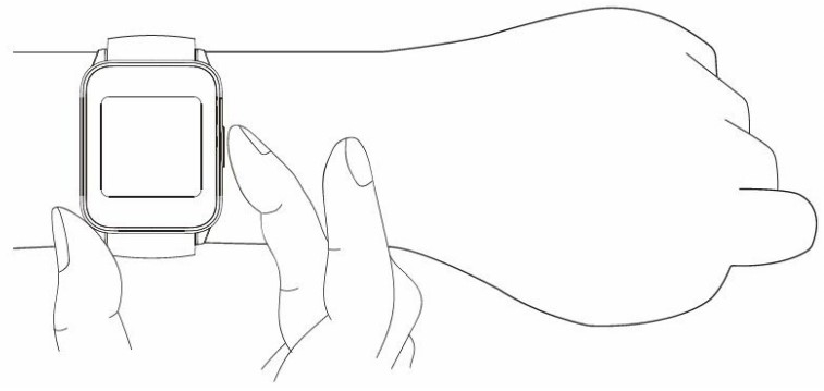 De smartwatch dragen