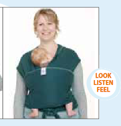 baby in draagdoek, stap 9